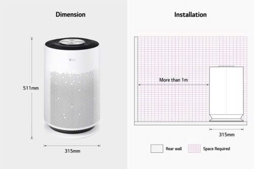 LG PuriCare 360 HIT AS60GHWG0 (60m²)